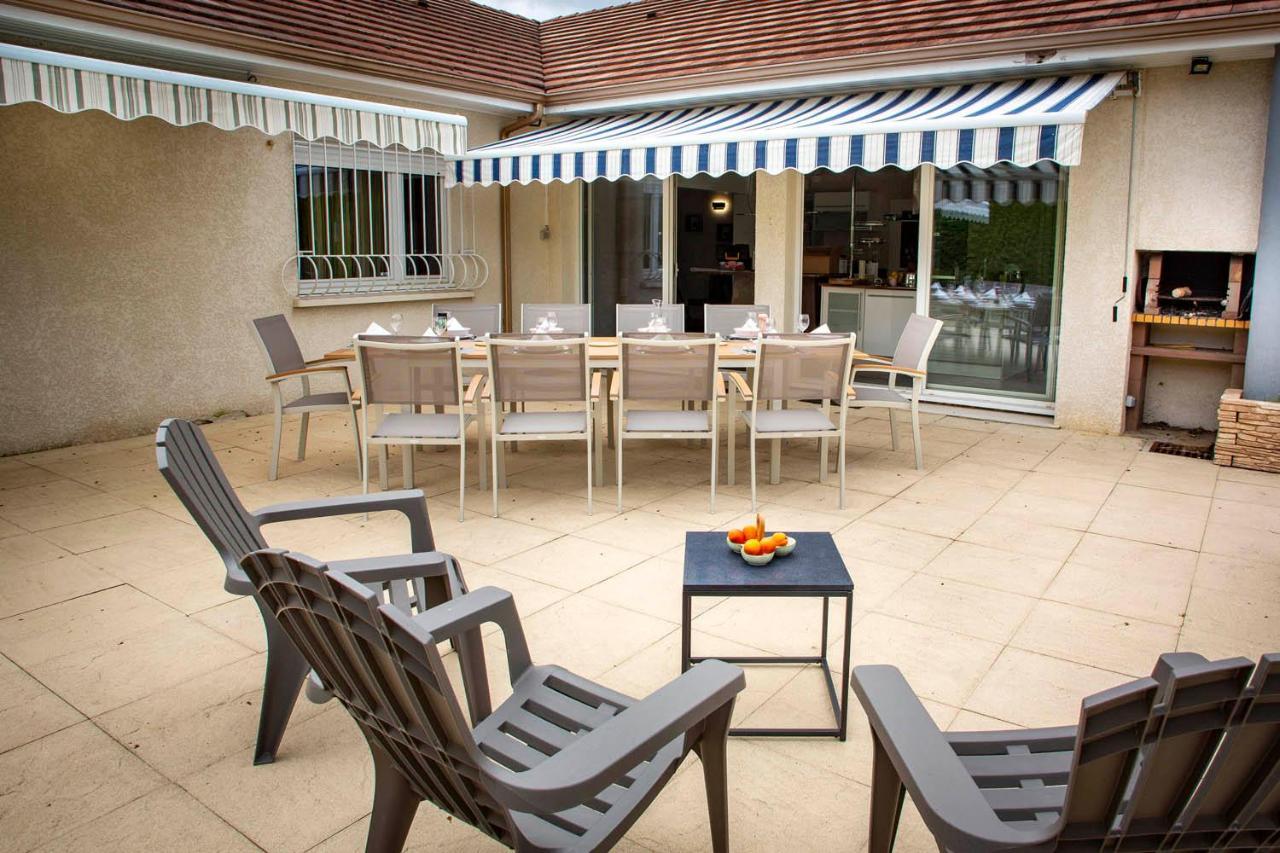 Villa 200m2 avec PISCINE chauffée&SPA&sauna&kota-grill Laval-sur-Vologne Exterior foto